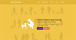 Desktop Screenshot of perfectpartnersdogtraining.com